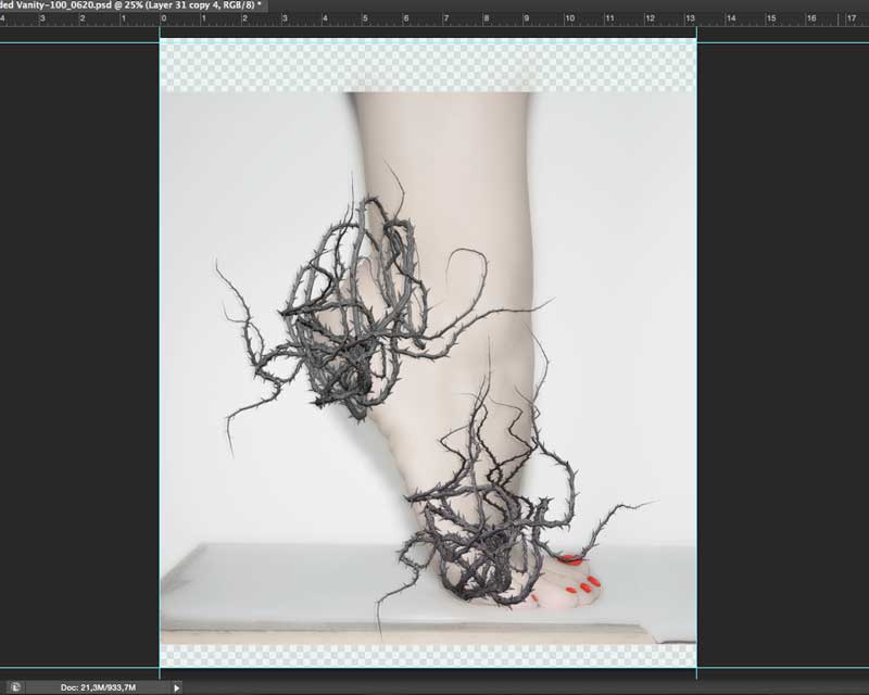 Adding 3D elements to your Adobe Photoshop surreal composition.