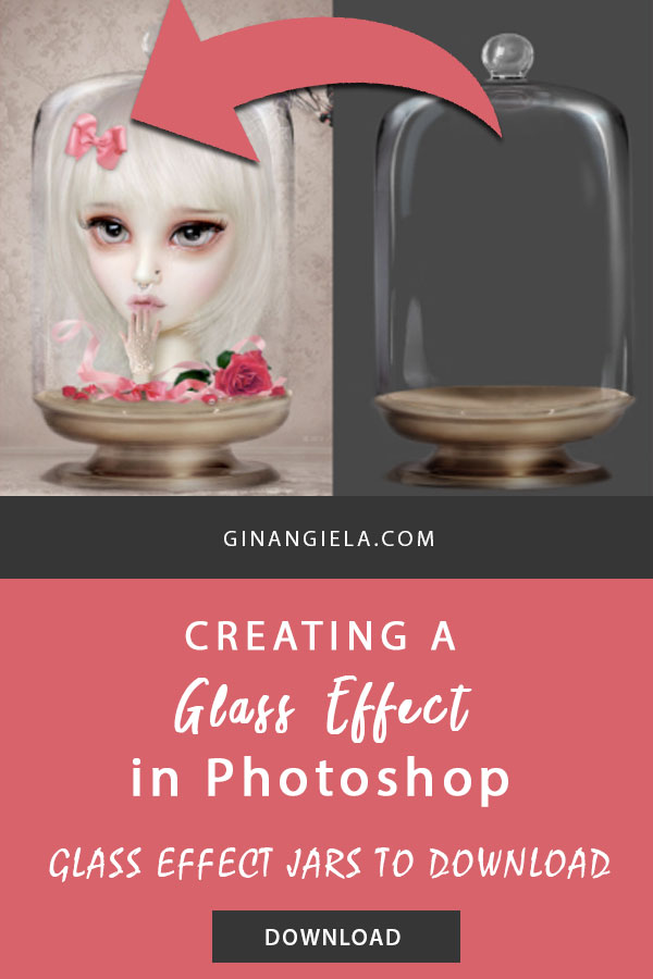 Creating A Glass Effect In Photoshop – Glass Effect Jars To Download