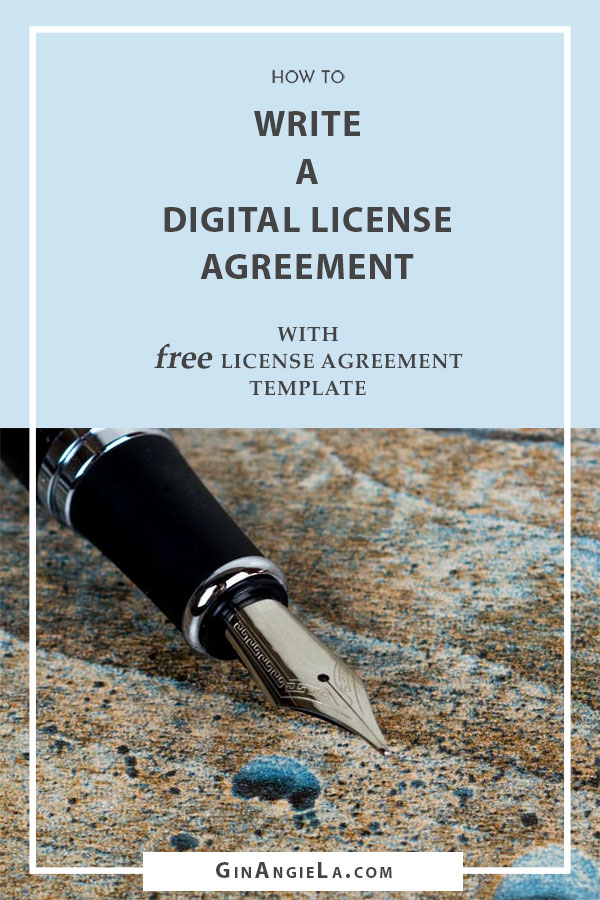 How To Write A Digital Image License Agreement – (FREE Template!)