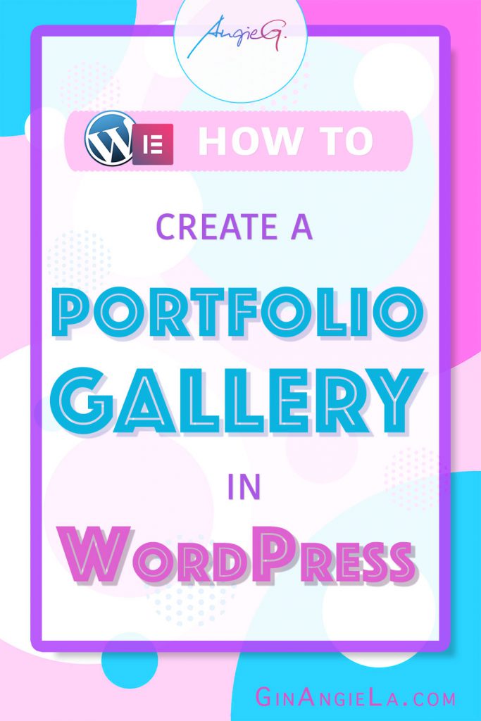 How To Create A Portfolio Gallery In WordPress