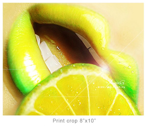 Lemon (Print crop)