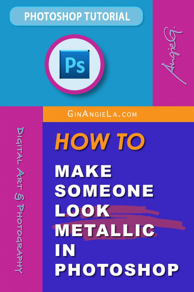 How Do You Make Someone Look Metallic In Photoshop?