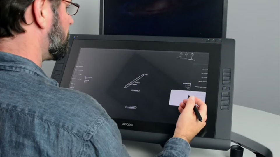 Cintiq setup