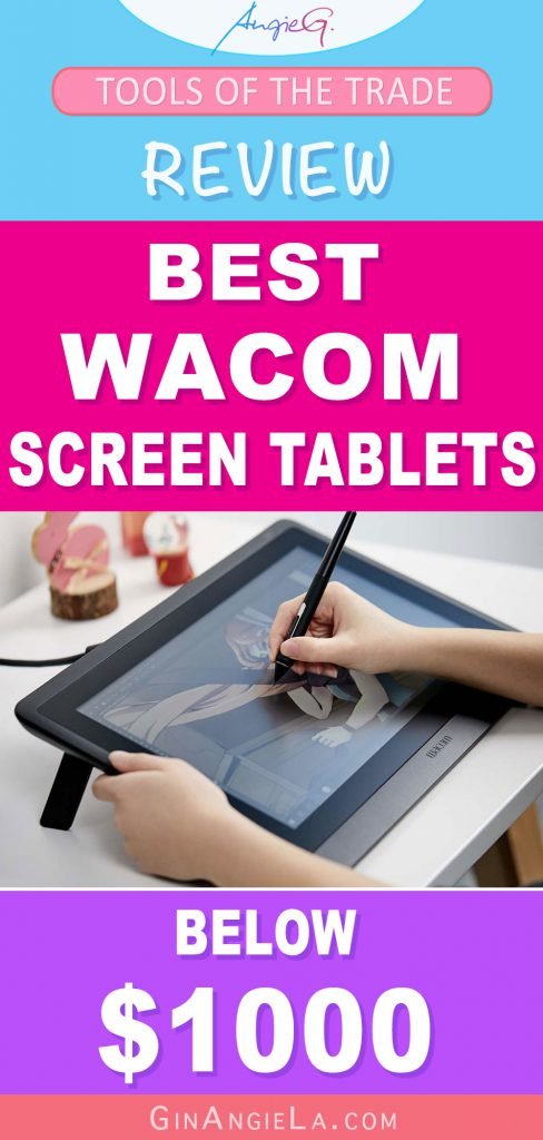 Best Wacom Screen Tablet Picks Below $1000 in 2021