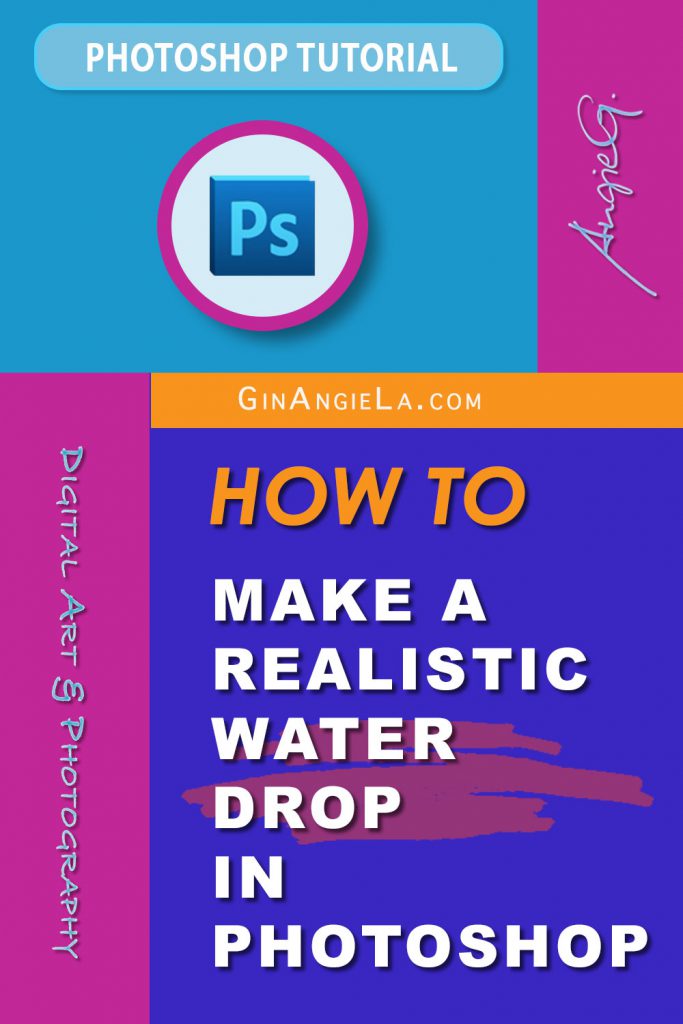 How To Make A Realistic Water Drop In Photoshop – (FREE Download!)