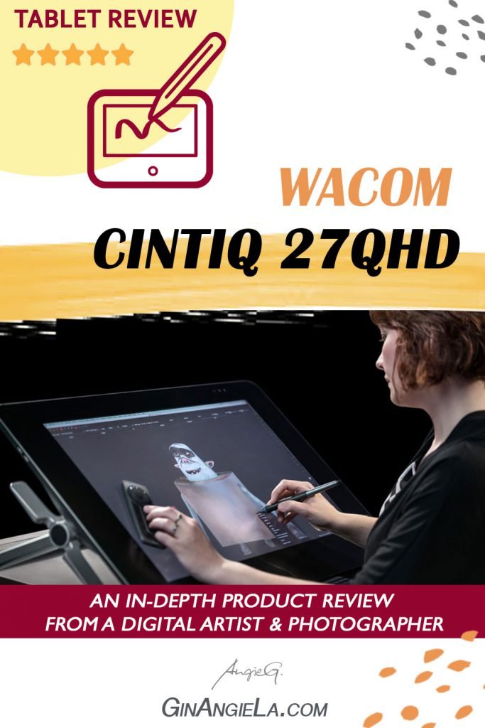 Wacom Cintiq 27QHD Creative Pen Display Tablet – Review 2021