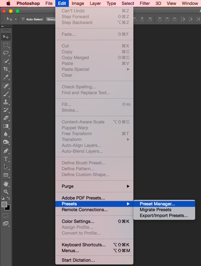 Exporting layer styles in Photoshop