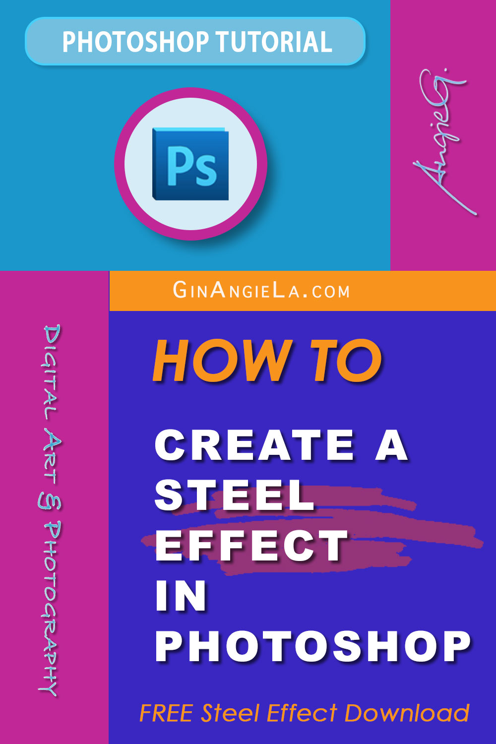 How To Create A Steel Effect In Photoshop (+ FREE Steel Effect Download)