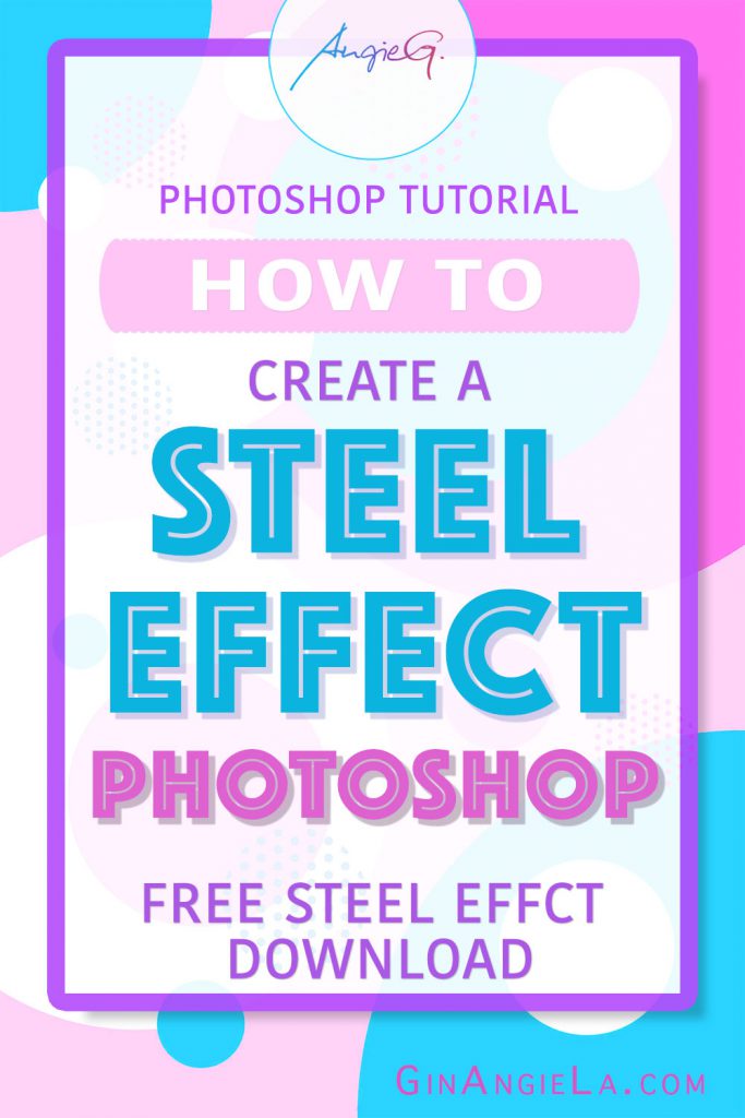 How To Create A Steel Effect In Photoshop – (FREE Download!)