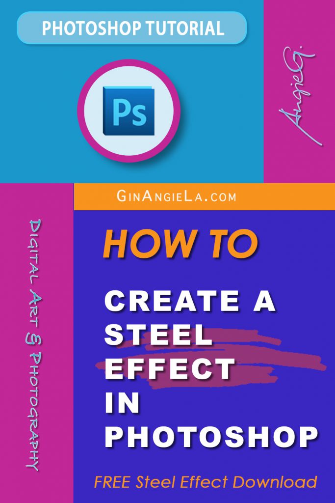 How To Create A Steel Effect In Photoshop – (FREE Download!)