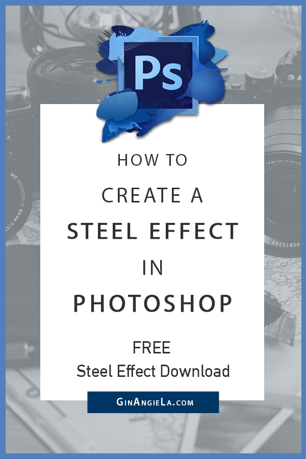 How To Create A Steel Effect In Photoshop – (FREE Download!)