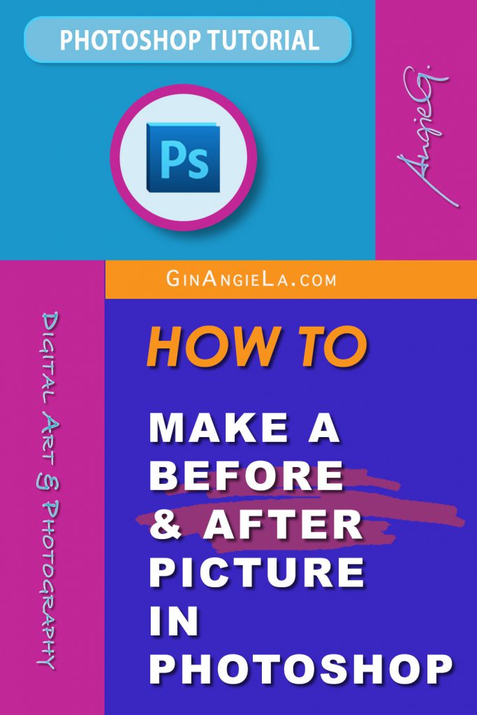 How To Make A Before And After Picture In Photoshop