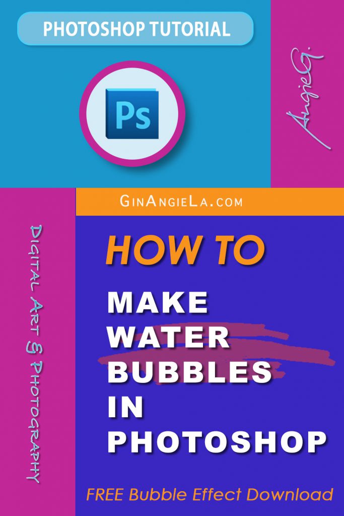 How To Make Water Bubbles In Photoshop – Bubble Effect FREE Download!