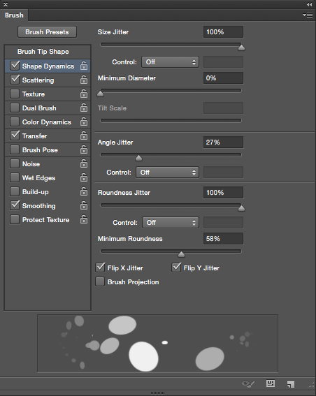 bubble brush photoshop