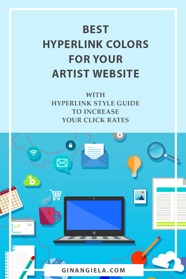 Best Hyperlink Colors For Your Artist Website – With Hyperlink Style Guide