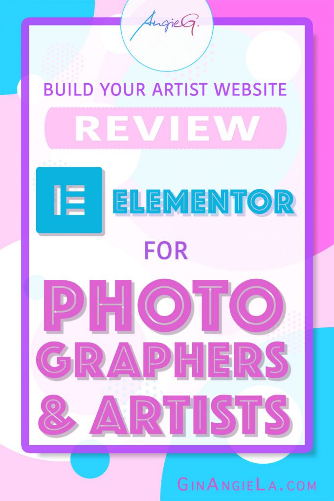 Elementor For Photographers And Artists – QUICK & EASY Page Builder