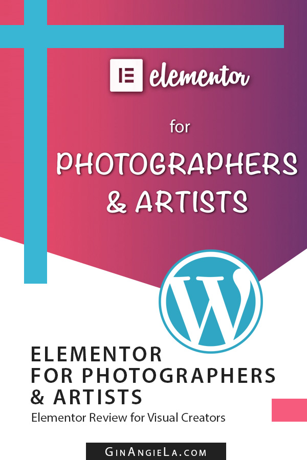 Elementor For Photographers And Artists – QUICK & EASY Page Builder