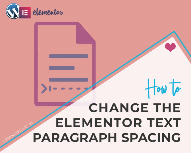 How-To WordPress: Elementor Text Paragraph Spacing