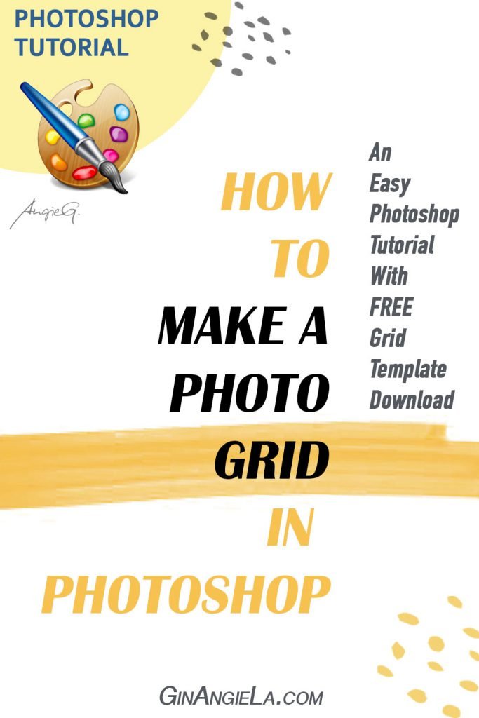 How To Make A Photo Grid In Photoshop – (FREE Grid Collage Template!)