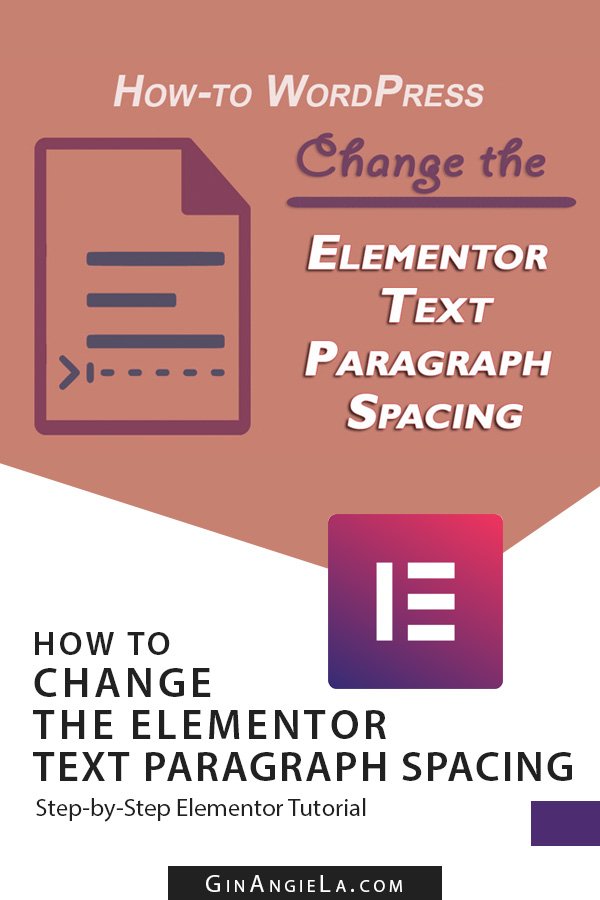 How-To WordPress: Elementor Text Paragraph Spacing