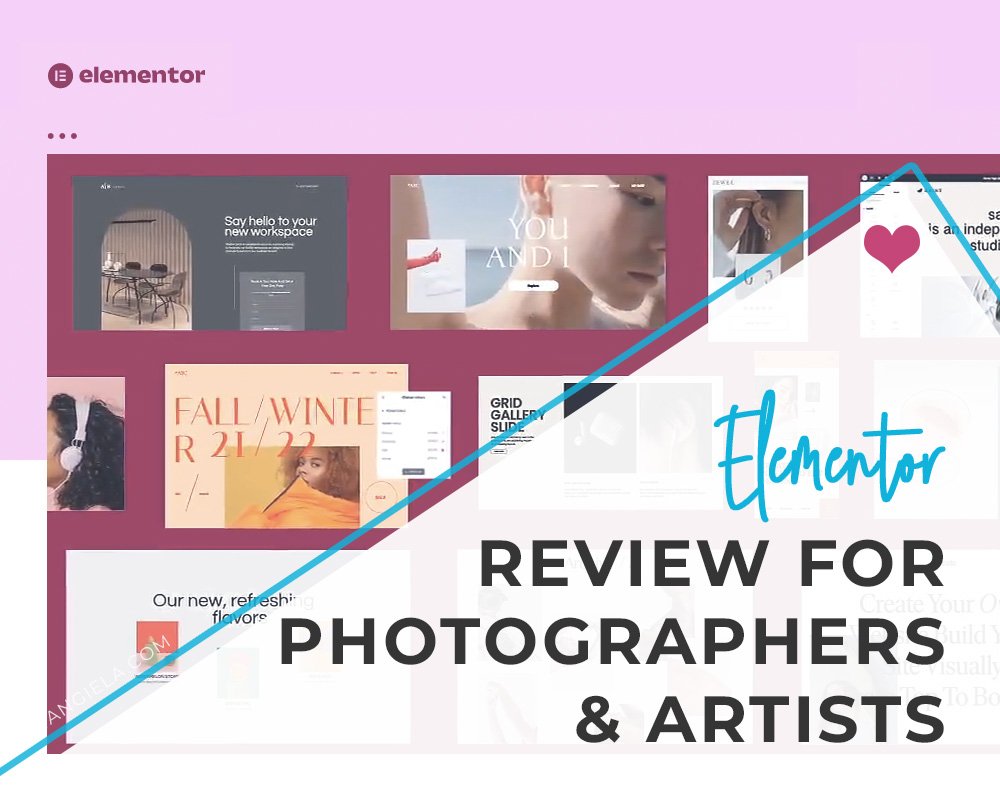 Elementor For Photographers And Artists – QUICK & EASY Page Builder