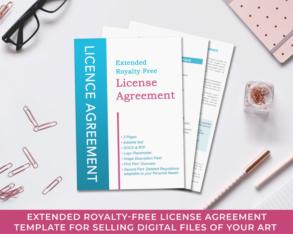 Extended Royalty Free License Agreement Template