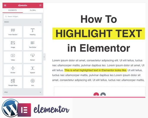 How To Highlight Text In Elementor – Step-By-Step Elementor Tutorial