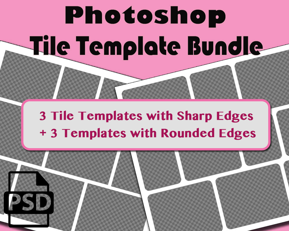 PHOTOSHOP TILE TEMPLATE BUNDLE