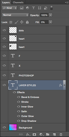 photoshop layer styles free