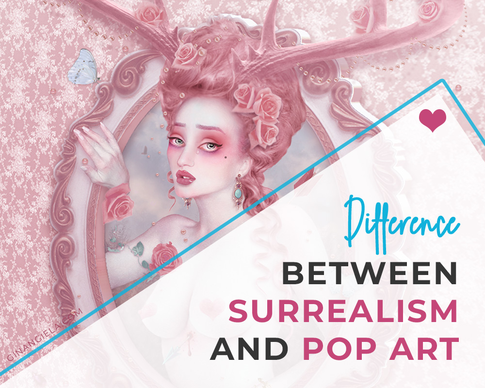 What is the difference between Surrealism and Pop Art?