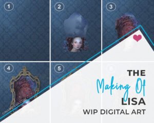 WiP Digital Art: The Making Of 'Lisa'