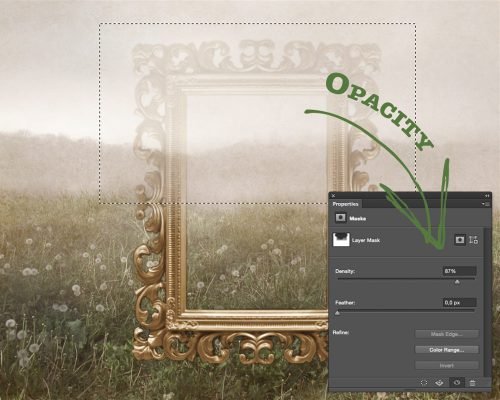 How To Change The Opacity Of Part Of An Image In Photoshop