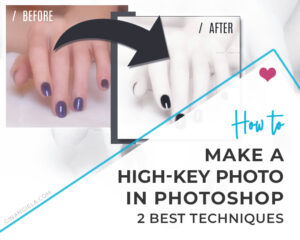 How to make a high-key photo in Photoshop