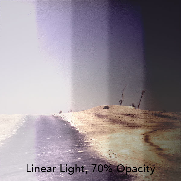 Linear Light is the second of the eight special blending modes in Photoshop