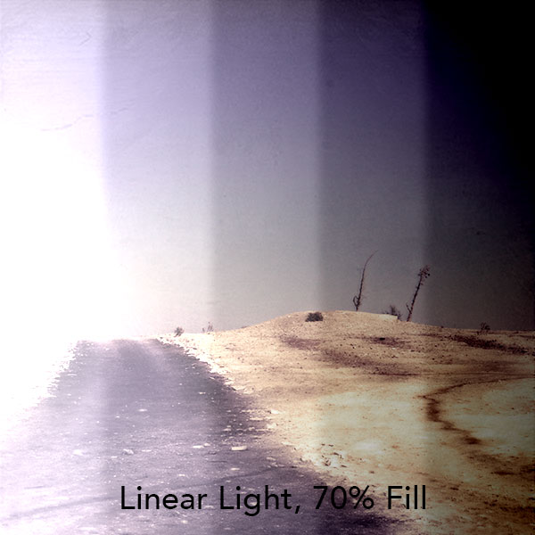 Linear Light, 100% Opacity – 70% Fill