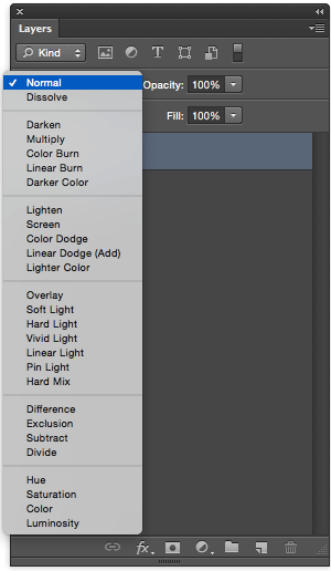 there are 27 blend modes in photoshop