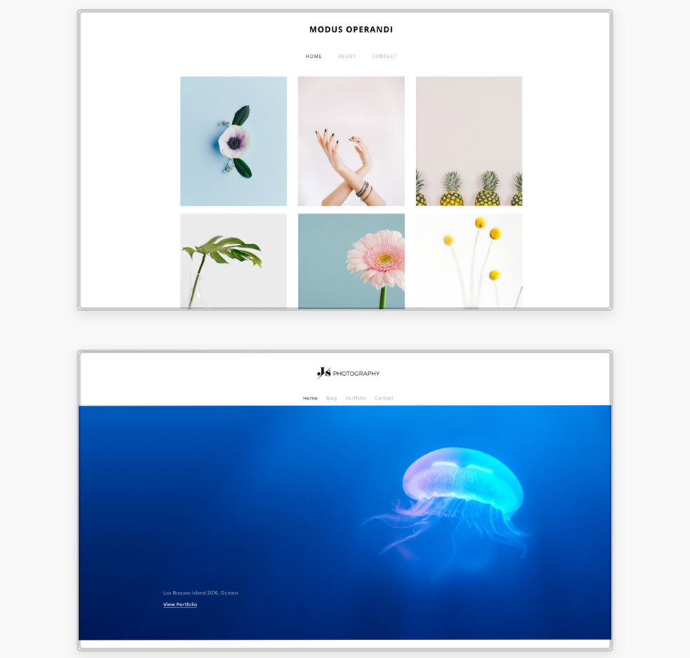 Weebly – A great website builder for artists who want to run a blog on their website.