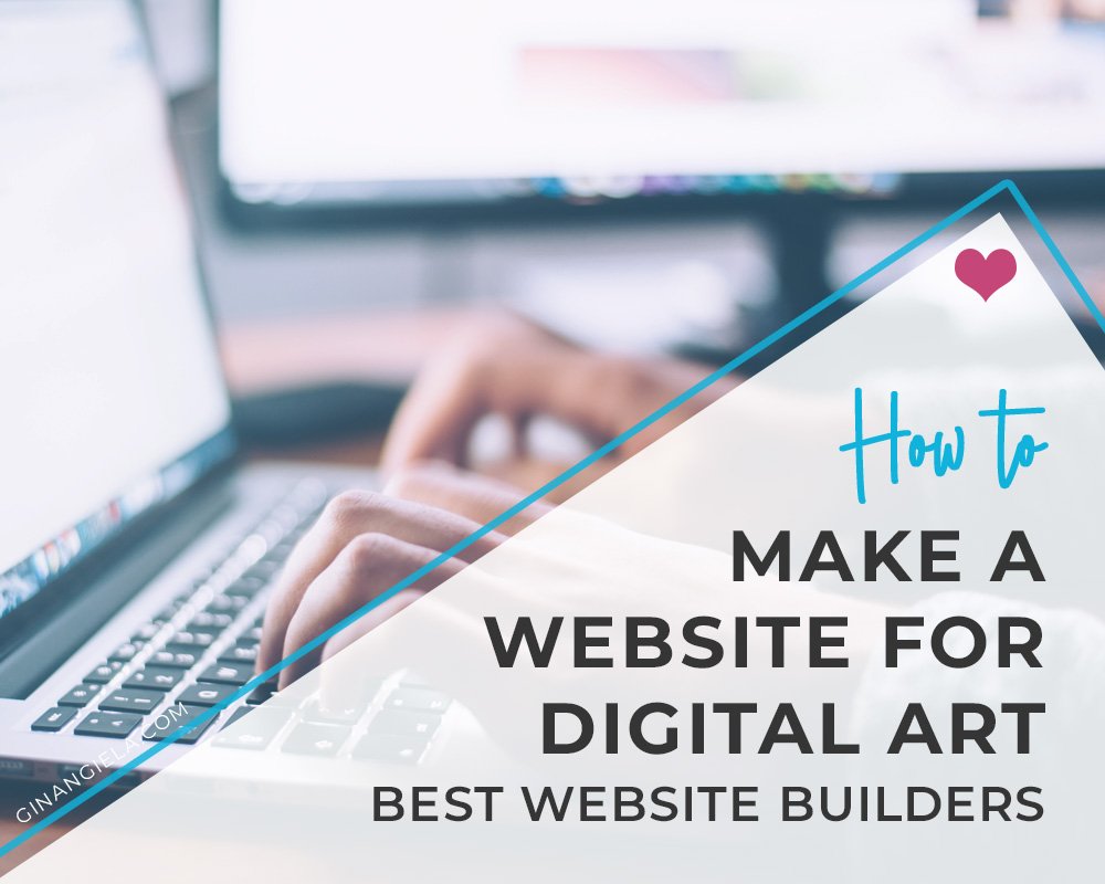 How to make a website for digital art