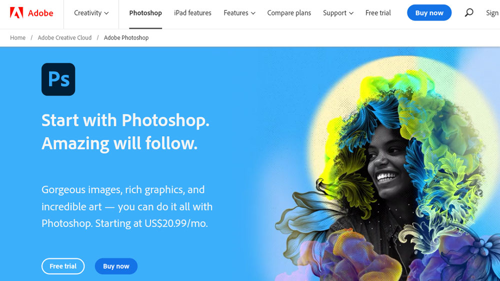 Adobe Photoshop is what digital artists use in creating their artwork.