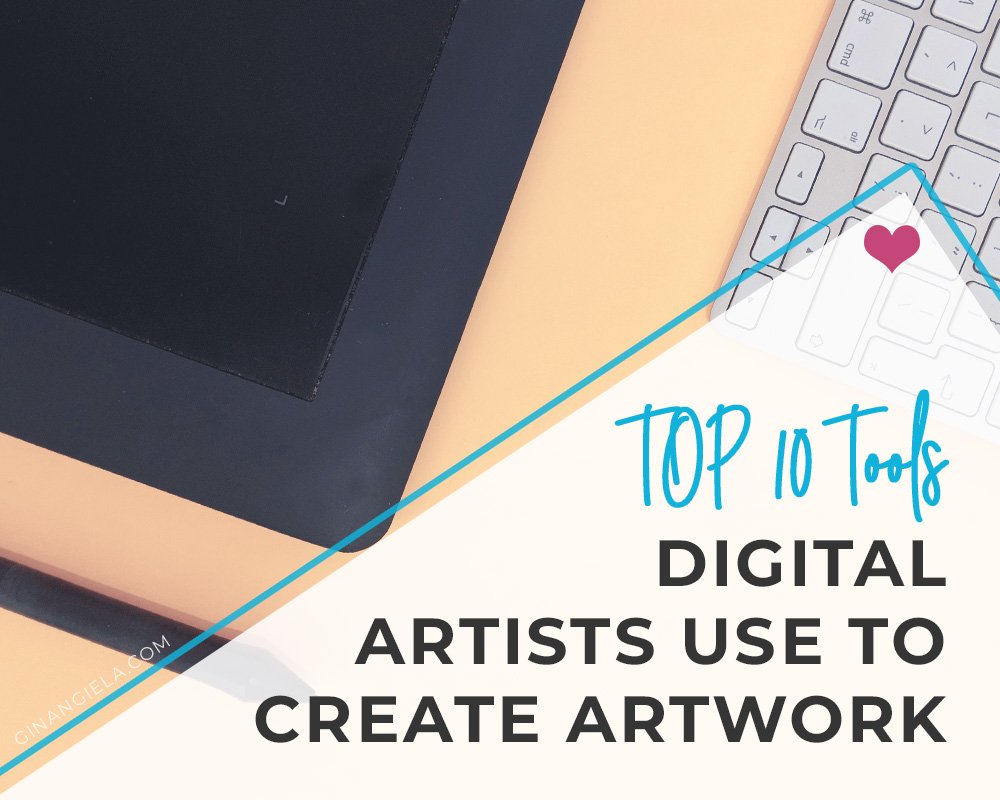 What do digital artists use in creating their artwork?