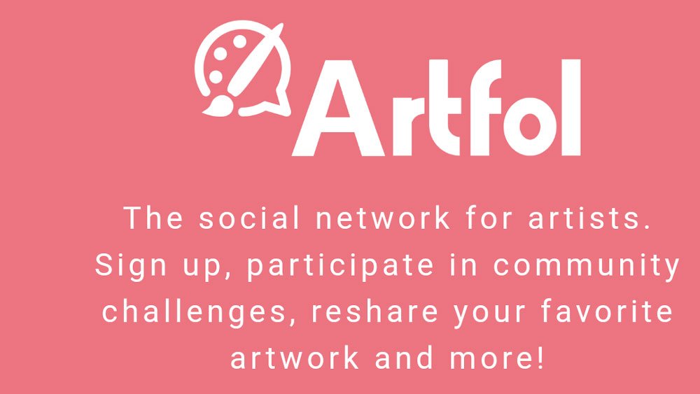 Artfol is a new social network site for artists that looks very promising.