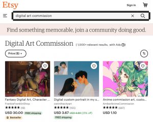 The TOP 7 Places To Sell Digital Art Commissions [& How To Start Selling!]