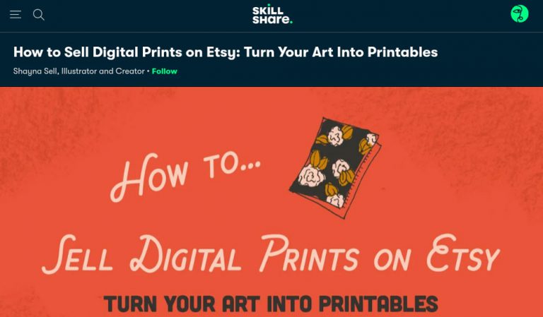 8 TOP Places To Sell Digital Printables Of Your Art