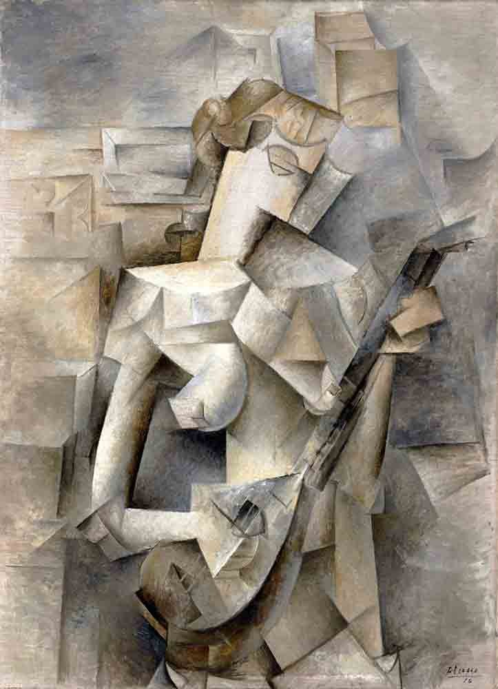 What does cubist art say about a person?