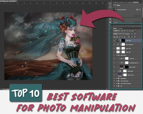 TOP 10 Best Software For Photo Manipulation [Paid & Free]