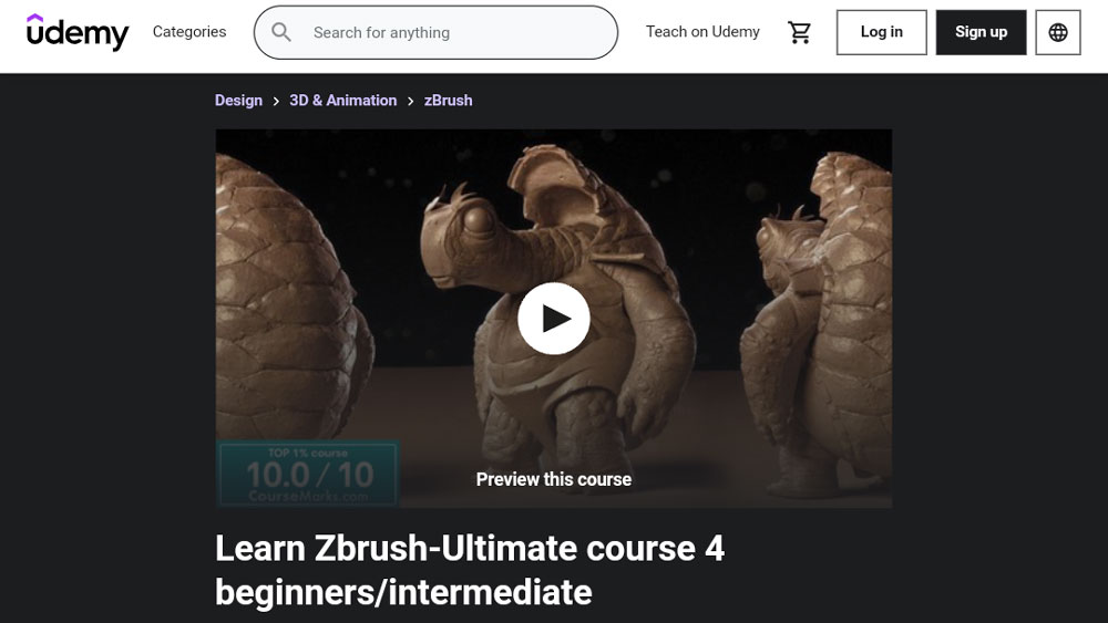 Learn ZBrush – Ultimate Course