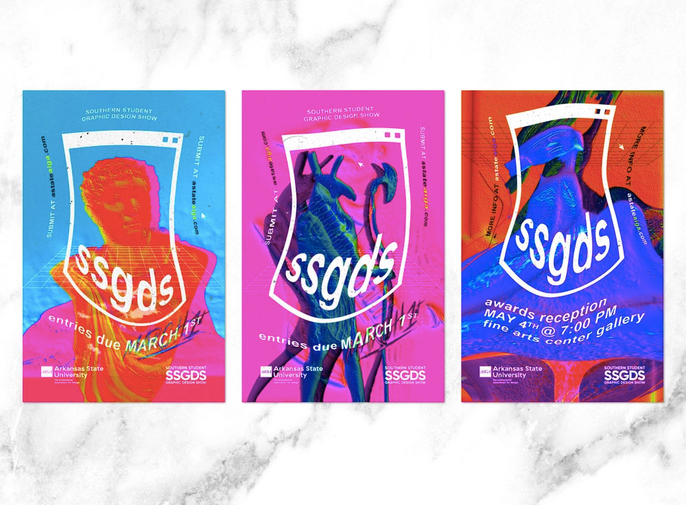 Maximalism poster series for SSGDS by Neil Williams on Dribbble