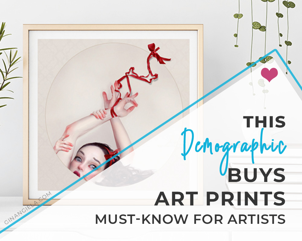 What demographic buys art prints?