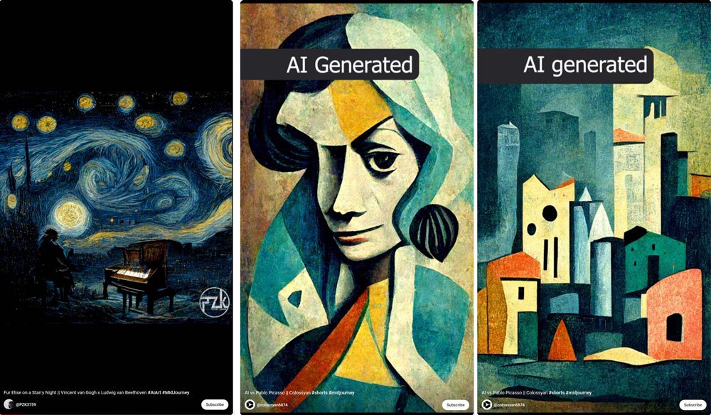 Can AI create original art?