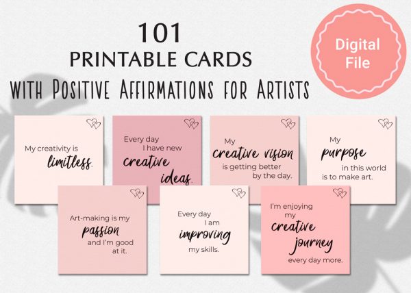 101 Positive Affirmations for Artists